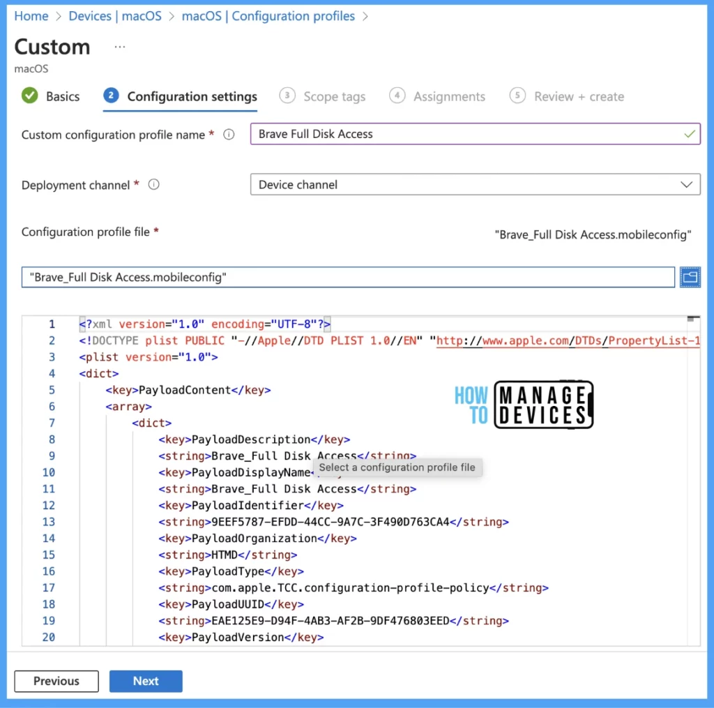 How to deploy PPPC utility on macOS using Intune Fig. 6